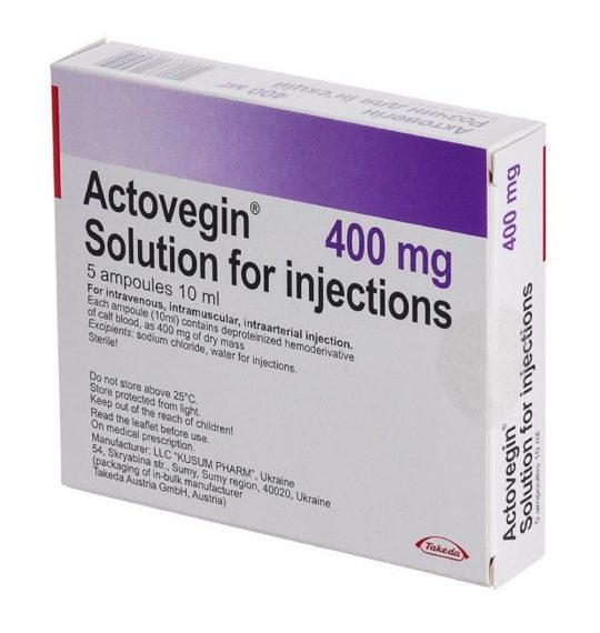 Buy Actovegin 400 mg Injection Online - Order Actovegin 400 Solution for Injection